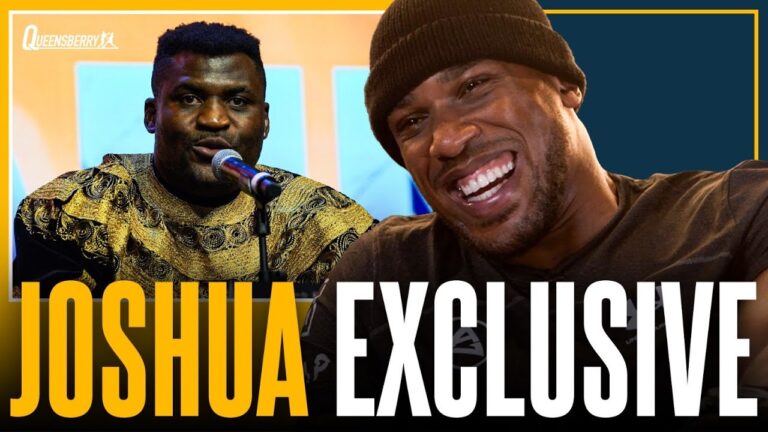 "Francis Ngannou is MY EVERYTHING!" | Anthony Joshua opens up on mental test of facing MMA champion