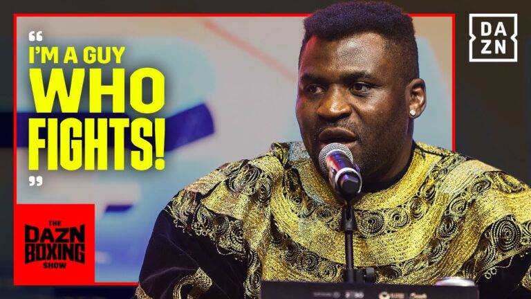 Francis Ngannou Is ADAMANT that he defeated Tyson Fury