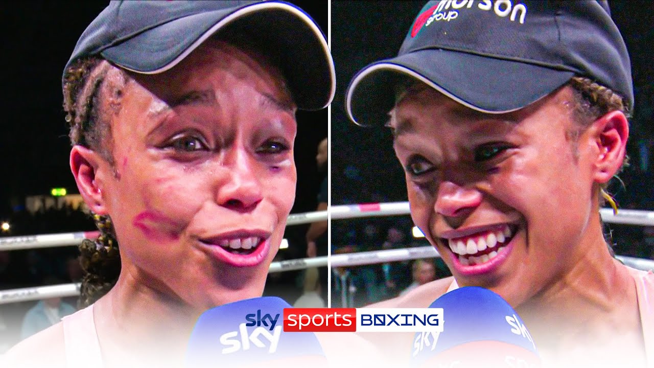 REACTION! Natasha Jonas on THRILLING win over Mikaela Mayer 🔥