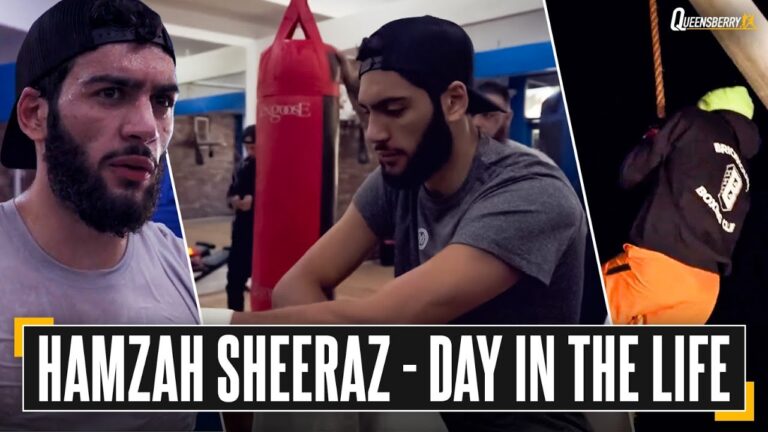 Hamzah Sheeraz sparring REVEALED in unique all-access training camp day 💪💥