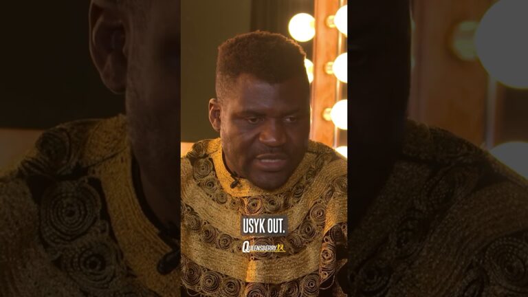 The Francis Ngannou Fury-Usyk prediction is in 🔮🍿