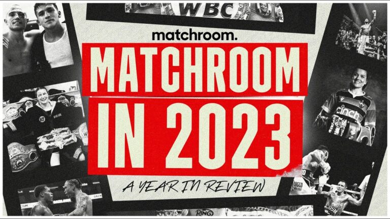 Matchroom Boxing: 2023 Annual Recap