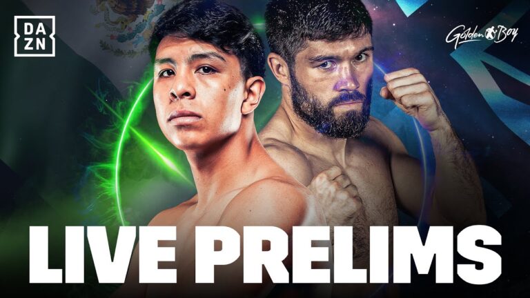 JAIME MUNGUÃA VS. JOHN RYDER PRELIMS LIVESTREAM