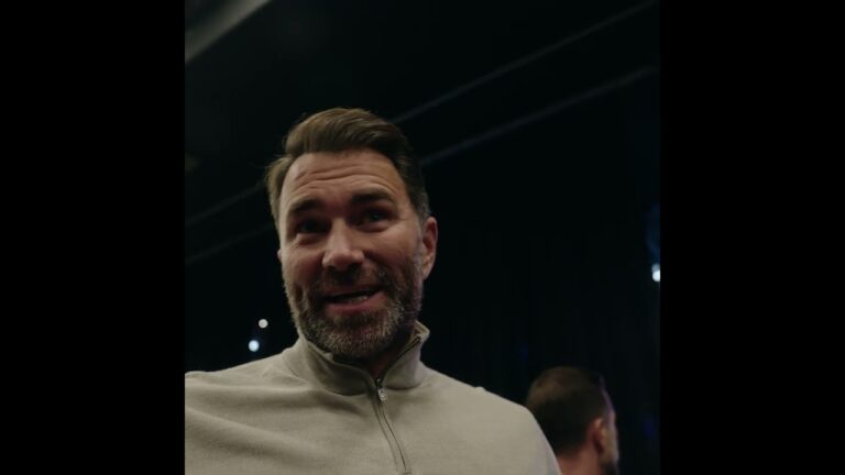 Eddie Hearn Reacts To Jaime MunguÃ­a's Win Over John Ryder