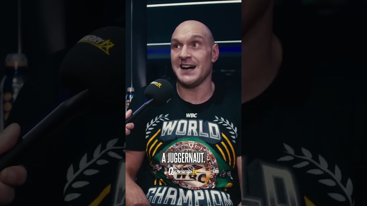 â€œSize matters, we have weight divisions for a reason.â€ 👑😤 #FuryUsyk #RingOfFire