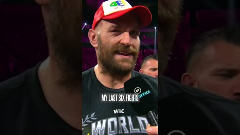 The title of the No.1 heavyweight in our era belongs to The Gypsy King 🤴#RingofFire #FuryUsyk