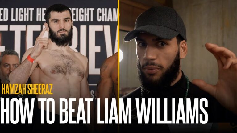 The Artur Beterbiev look and KO Plan 😮‍💨 | Hamzah Sheeraz REVEALS approach for Liam Williams fight