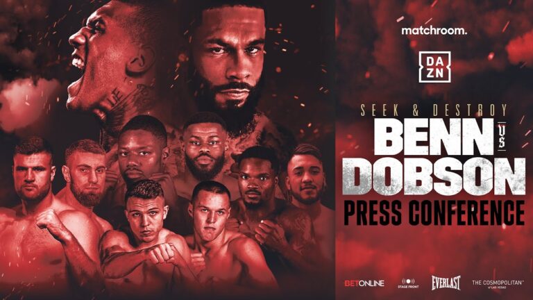 Conor Benn Vs Pete Dobson: Press Conference