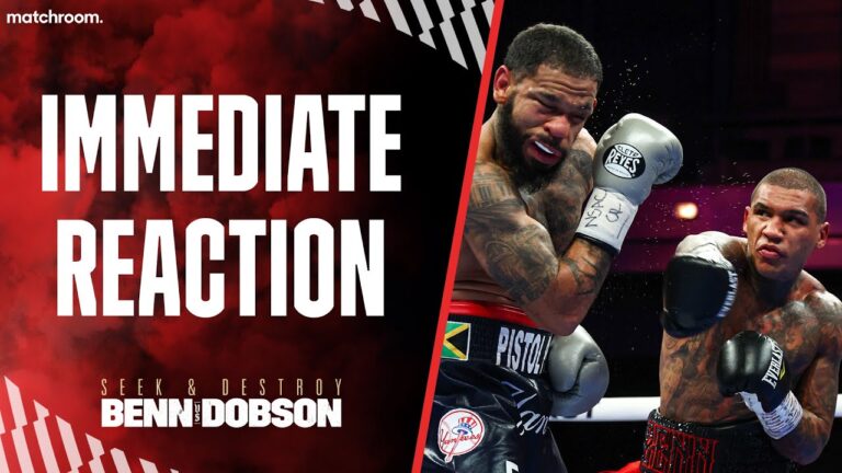 Conor Benn & Eddie Hearn Post-Fight Presser After Dobson Vegas Fight