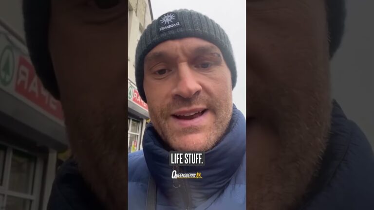 Tyson Fury provides update on his training camp 👀