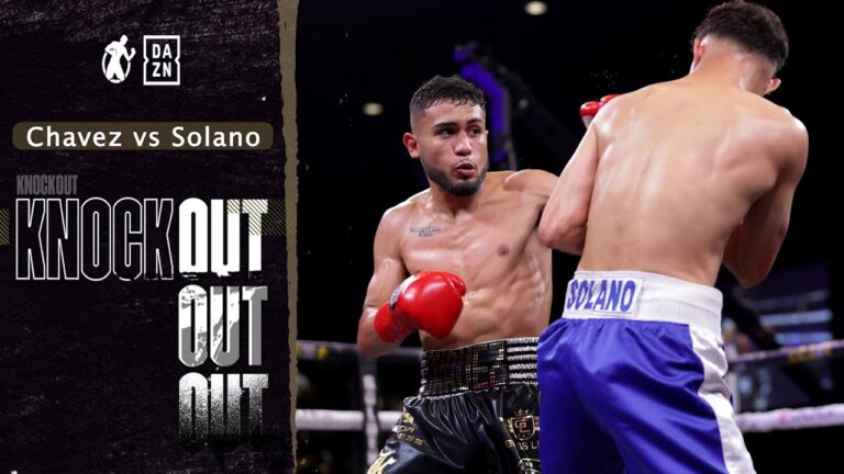 KO | Jorge Chavez vs Marvin Solano! Young Prospect 'Nino Dorado' Takes on 30+ Fight Veteran!