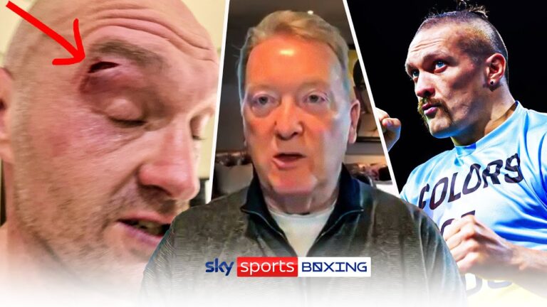 Frank Warren responds to 'stupid' Fury-Usyk conspiracy theories 🗣️