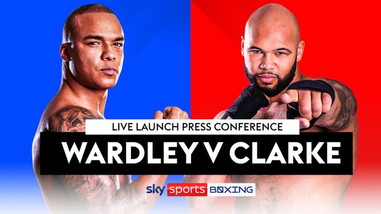 FABIO WARDLEY V FRAZER CLARKE! 🩸 | Launch Press Conference