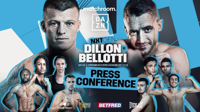Liam Dillon Vs Reece Bellotti NXTGEN: Press Conference
