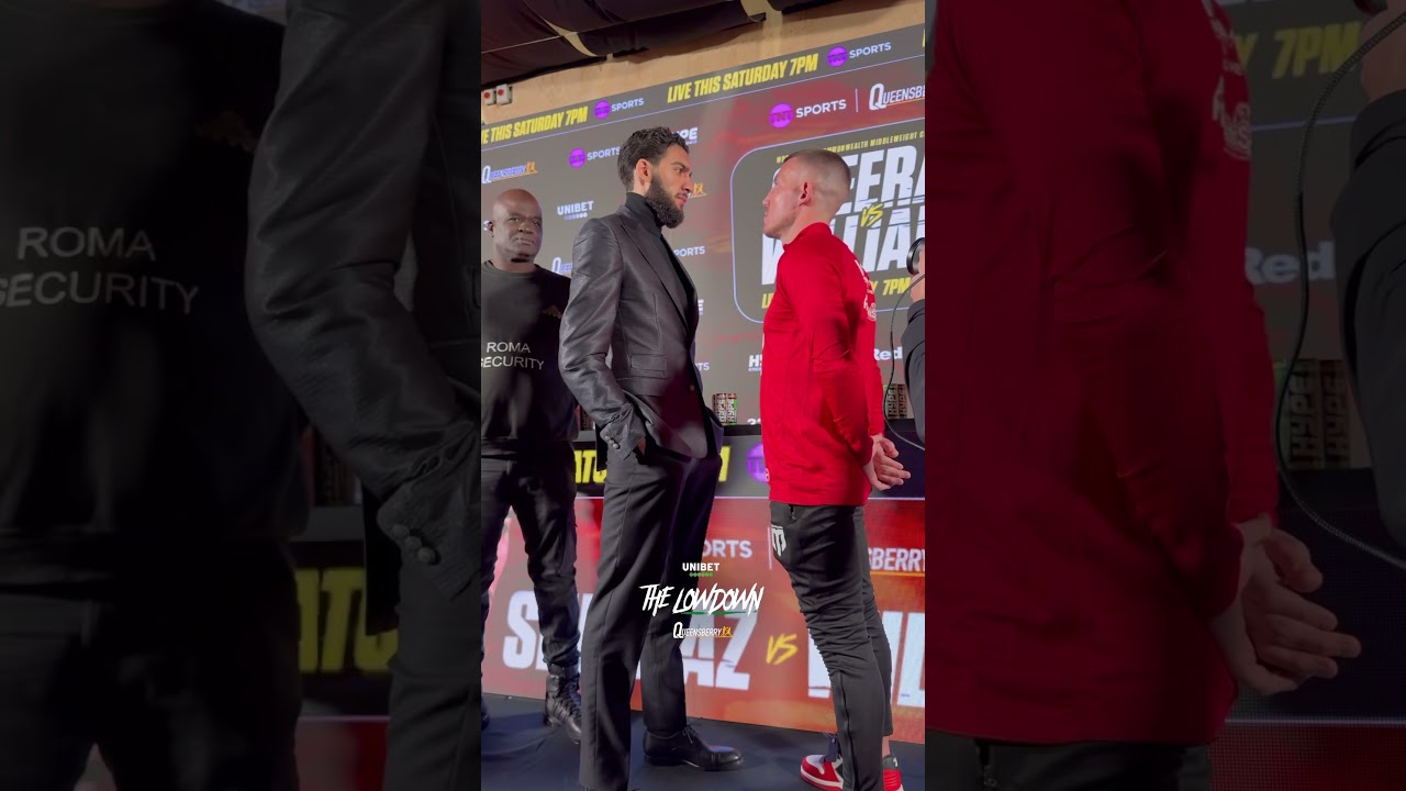 The wait is over as Hamzah Sheeraz and Liam Williams enter fight week 😤