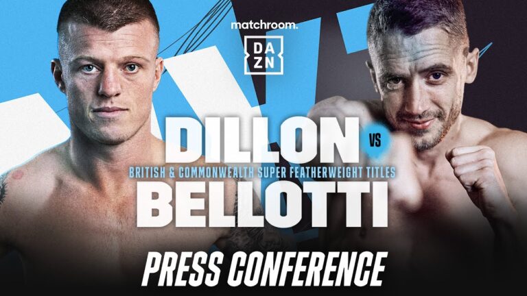 LIAM DILLON VS. REECE BELLOTTI PRESS CONFERENCE LIVESTREAM