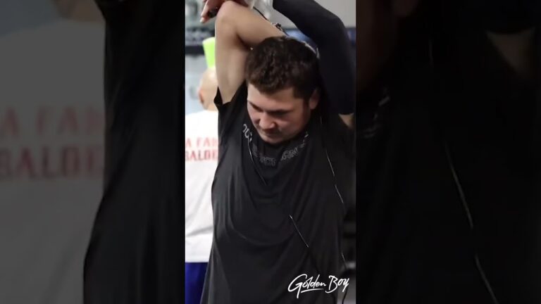 VÃ­ctor â€˜El Tornadoâ€™ Morales staying sharp waiting for fight to be announced!🥊 #goldenboypromotions