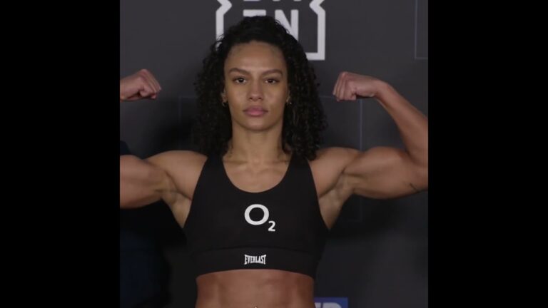 👀💪 Shannon Ryan Vs Jasmina Zapotoczna: Weigh In & Face Off