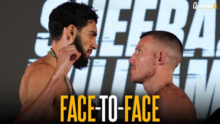 Hamzah Sheeraz fans create BOISTEROUS atmosphere at tense final face-off with Liam Williams 😮‍💨