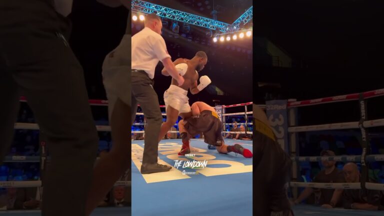 Aloys Junior KNOCKS OUT opponent with brutal shot 💣😮‍💨