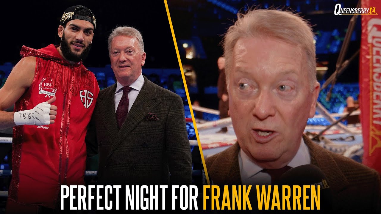 “Nobody does that to Liam Williams!” Frank Warren hails Hamzah Sheeraz & calls for Yarde vs Buatsi💥