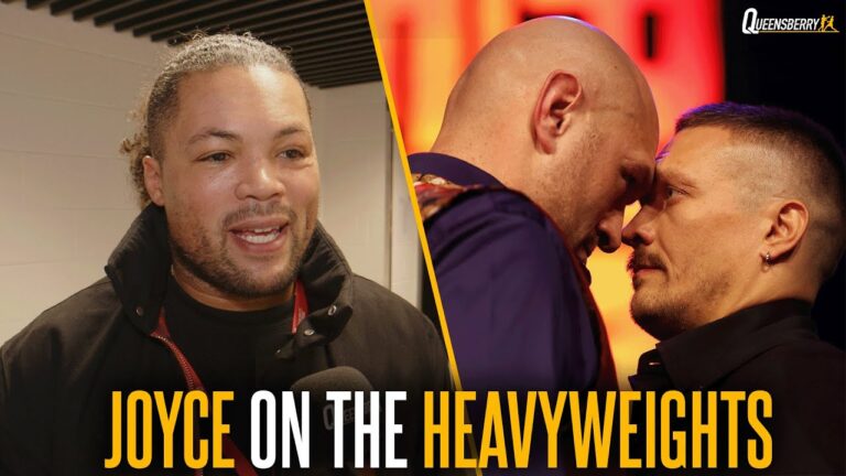 “AJ vs Ngannou is who lands first!” 💥 | Joe Joyce on heavyweights & why Fury-Usyk is hard to predict