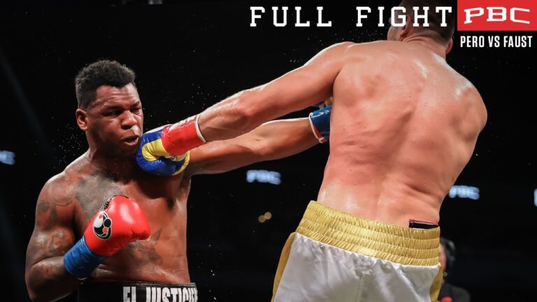 Pero vs Faust FULL FIGHT: February 11, 2023 | PBC on SHOWTIME