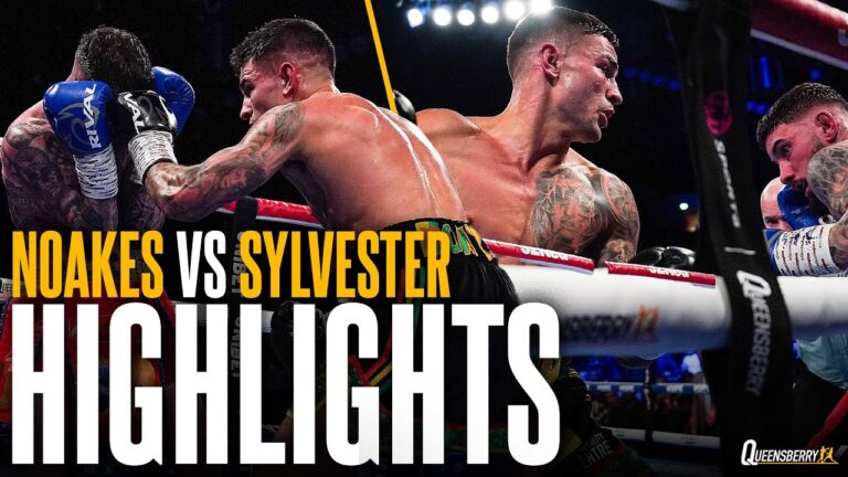 Sam Noakes vs Lewis Sylvester highlights | British title captured with top display | Ringside angle