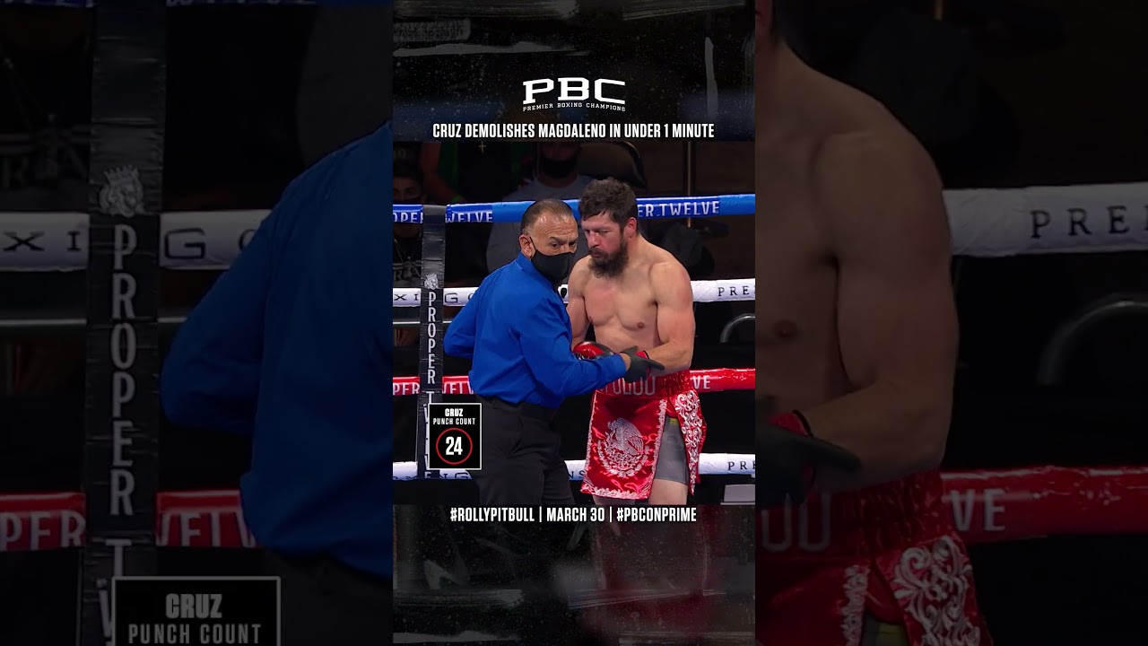 Isaac Cruz DEMOLISHES Magdaleno In Under 1 Minute