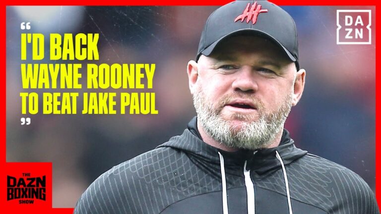 Eddie Hearn Would Back Wayne Rooney To Beat Jake Paul