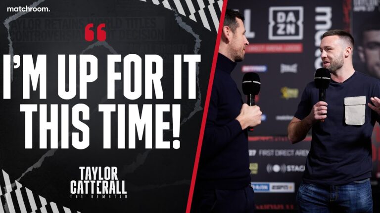 “Forget Titles, The Hunger Is There” – Josh Taylor On Jack Catterall 2