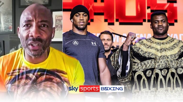“If Anthony Joshua loses to Ngannou his credibility is GONE!” ❌ | Johnny Nelson's verdict