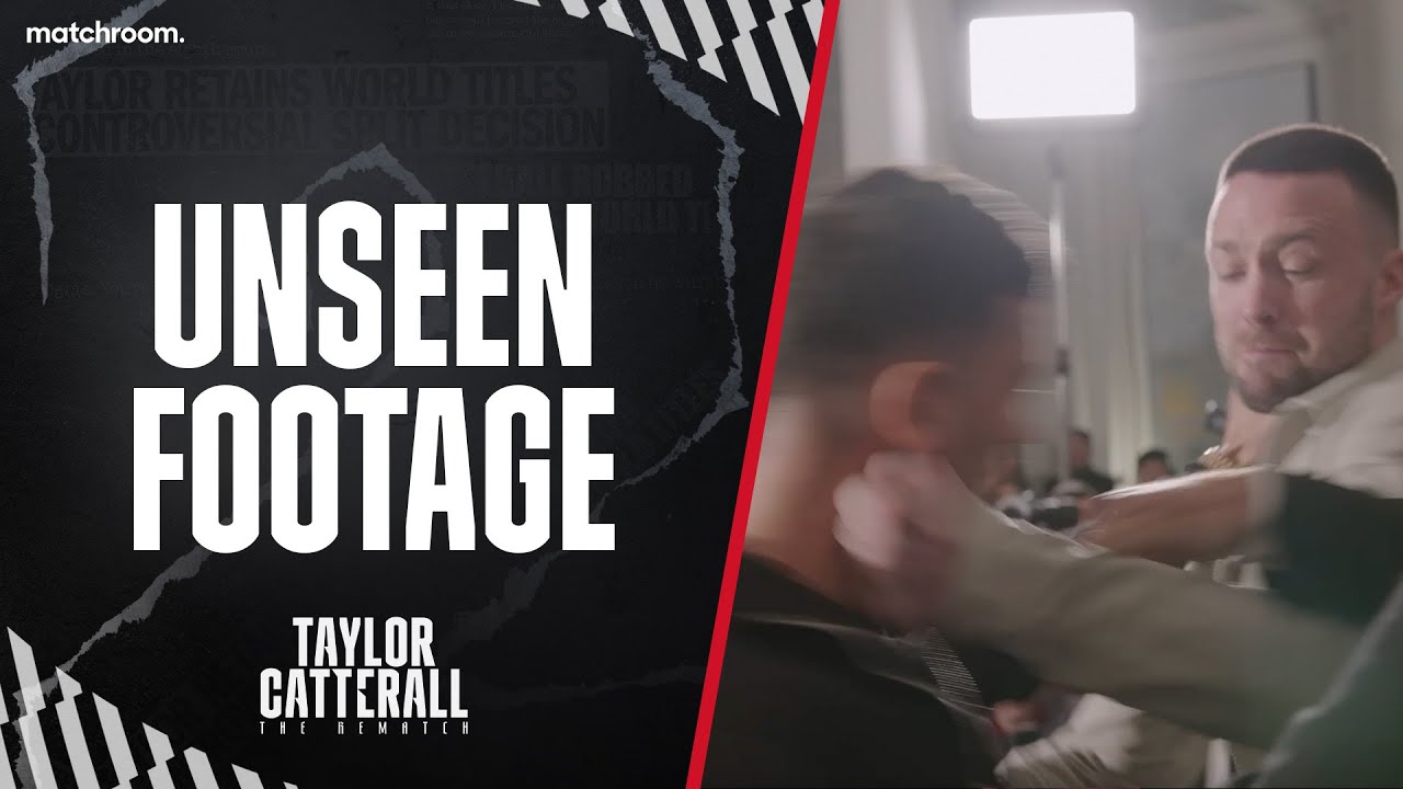 ALTERNATIVE ANGLE 🎥 Josh Taylor & Jack Catterall Nearly Come To Blows