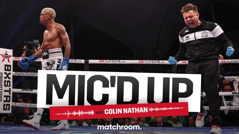 Mic'd Up 🔊 Inside Sivenathi Nontshinga's Remarkable KO Win Over Curiel