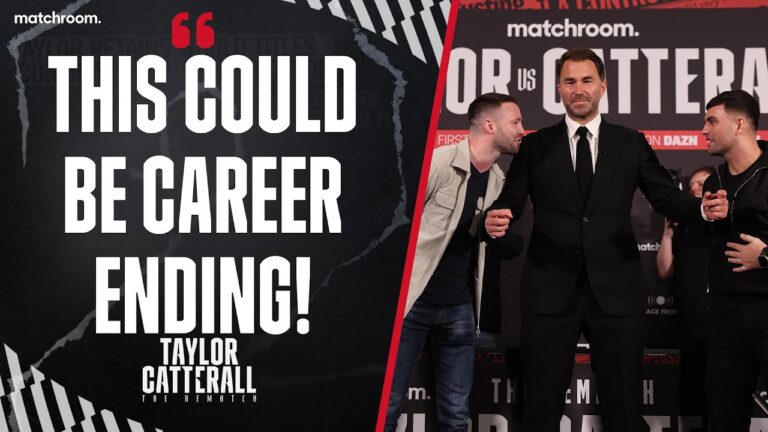 Eddie Hearn Talks Immediately After Taylor Vs Catterall Fiery Face Off
