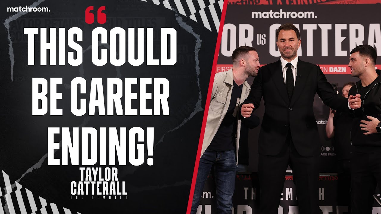 Eddie Hearn Talks Immediately After Taylor Vs Catterall Fiery Face Off