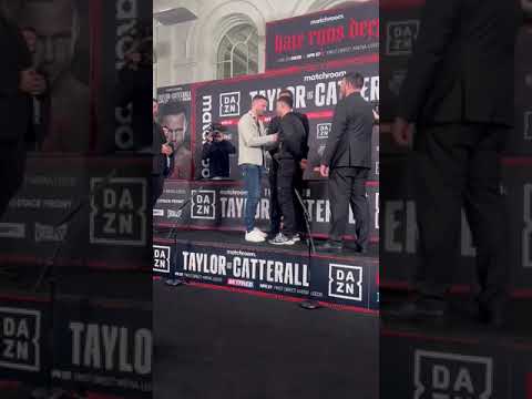 Front Row Mobile Face Off 📲 Taylor Vs Catterall 2