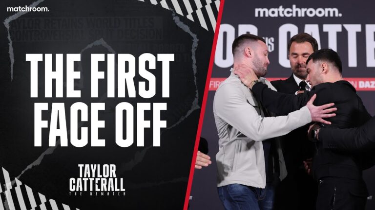 Josh Taylor & Jack Catterall CLASH After First Rematch Launch Presser