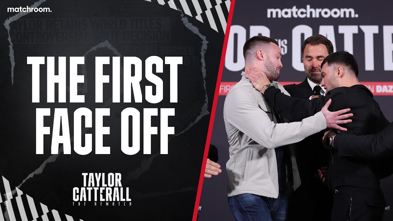Josh Taylor & Jack Catterall CLASH After First Rematch Launch Presser