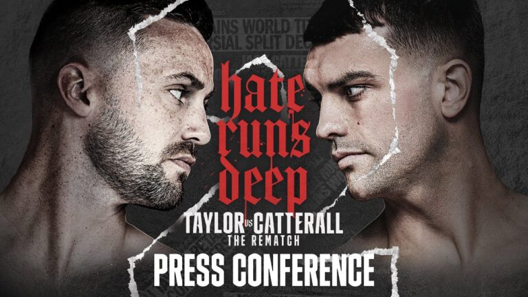 JOSH TAYLOR VS. JACK CATTERALL 2 PRESS CONFERENCE LIVESTREAM