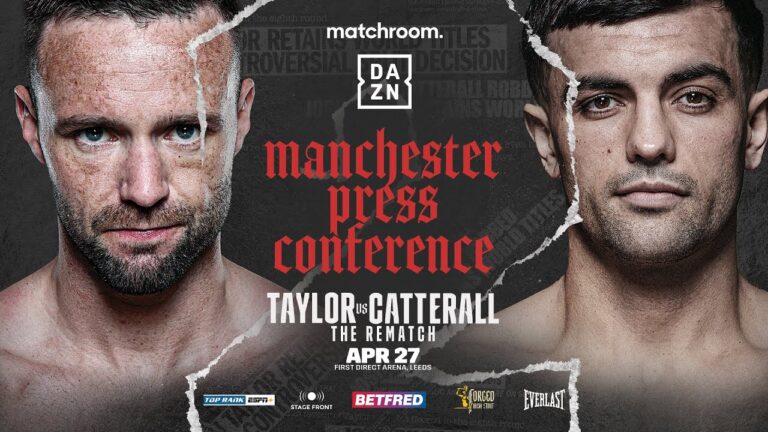 Josh Taylor Vs Jack Catterall 2: Manchester Launch Press Conference
