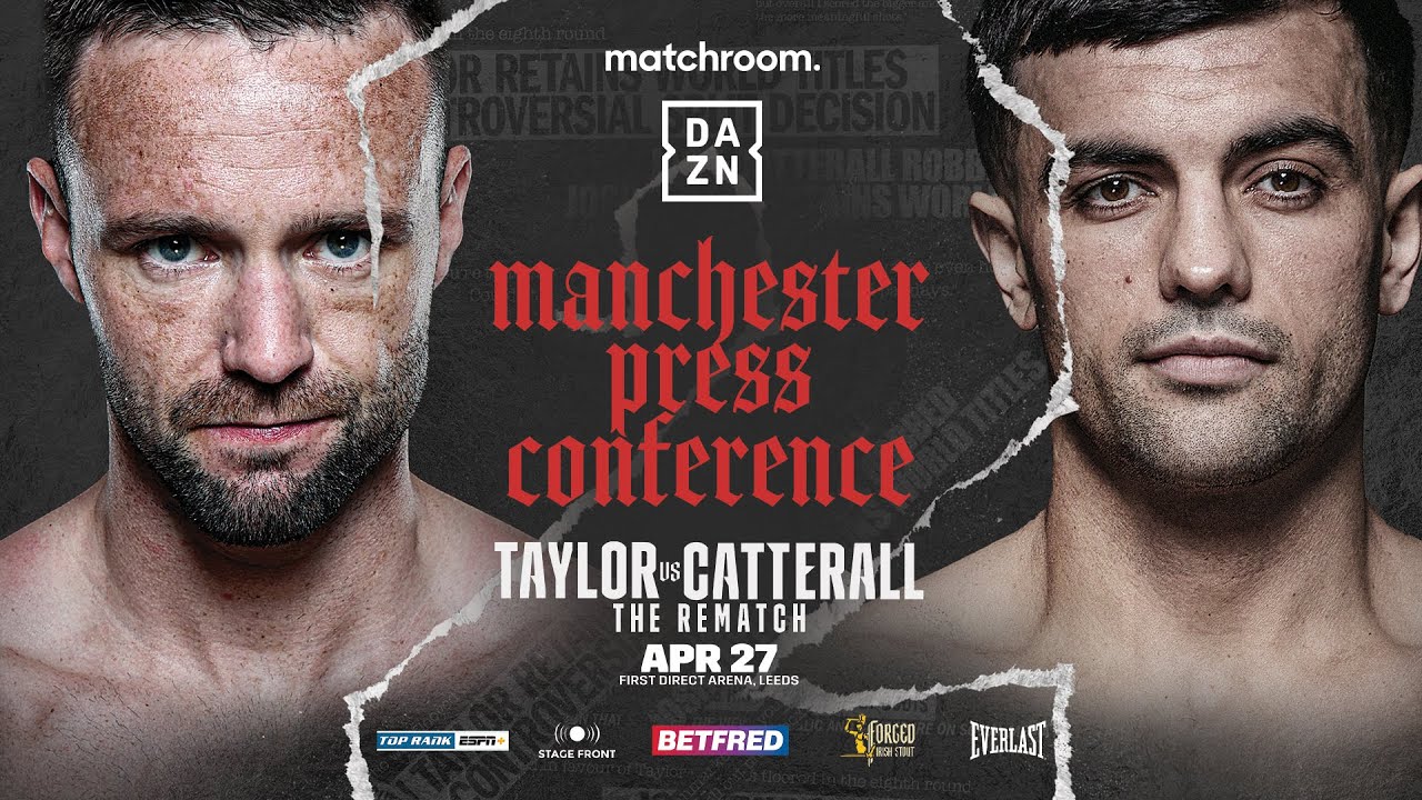Josh Taylor Vs Jack Catterall 2: Manchester Launch Press Conference