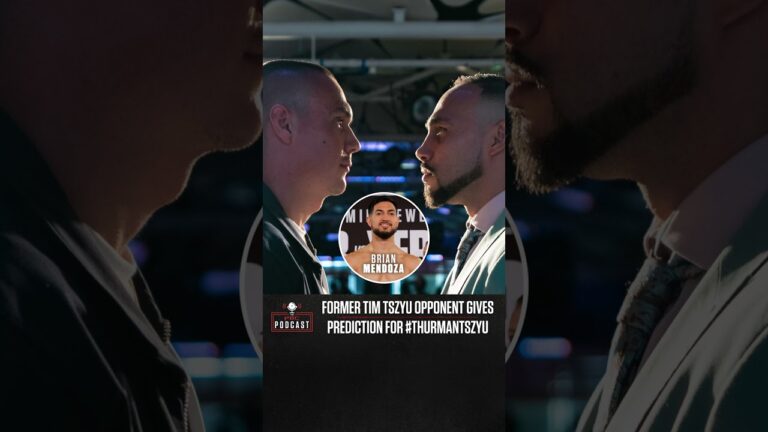 Former Tim Tszyu Opponent Gives His Prediction for #ThurmanTszyu