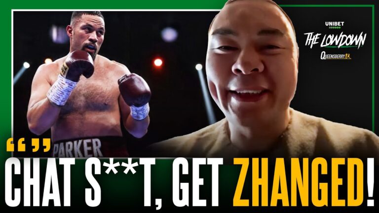 “I WILL MAKE JOSEPH PARKER QUESTION HIS LIFE! CHAT S**T, GET ZHANGED!” | Zhilei Zhang RAW On Parker
