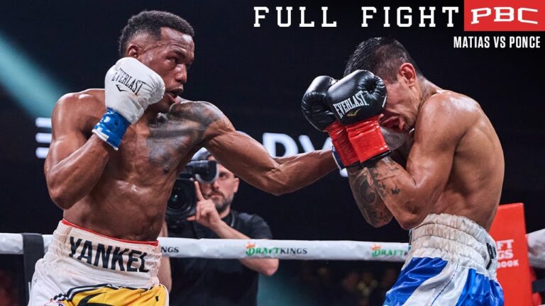 Matias vs Ponce FULL FIGHT: February 25, 2023 | PBC on Showtime