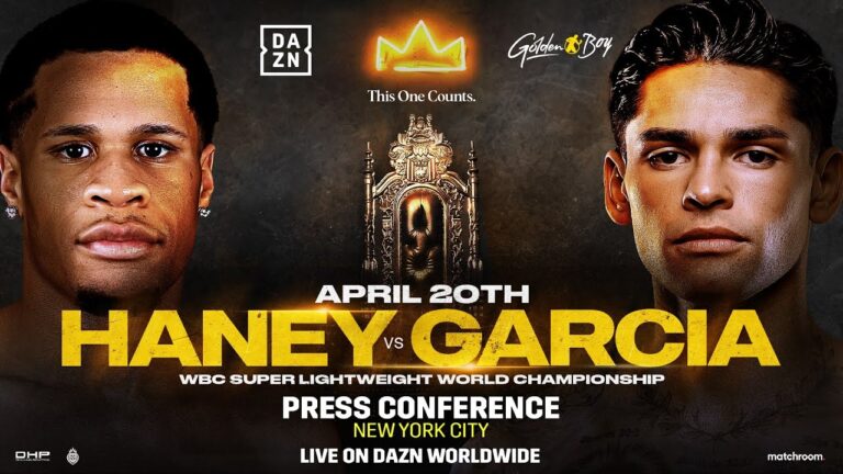 DEVIN HANEY vs. RYAN GARCIA | NEW YORK CITY LAUNCH PRESS CONFERENCE