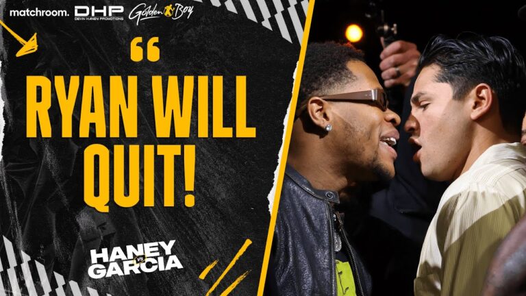 â€œRyan Garcia Will Retire After The Fightâ€- Devin Haney Out To End Feud