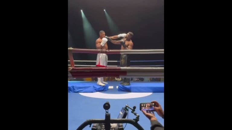 👀 Behind The Scenes Clip From Joshua Vs Ngannou Promo Shoot 🎥