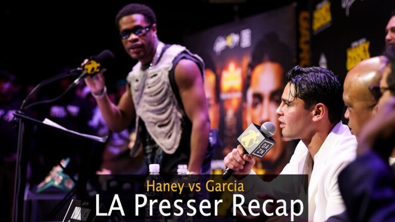 #ICYMI | DEVIN HANEY VS RYAN GARCIA PRESS CONFERENCE RECAP! Ryan Shows Up On Horse, Heated Exchange!
