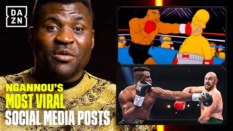 Francis Ngannou reacts to his MOST VIRAL social media posts!